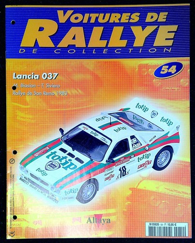 Fascicule voitures rallye - voitures, de