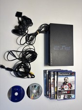 PLAYSTATION 2  FAT SCPH-50004 + Controller + 6 Giochi +Cavi,FUNZIONANTE