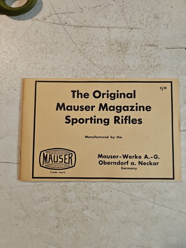 Vintage 1964 mauser magazine - 1964,