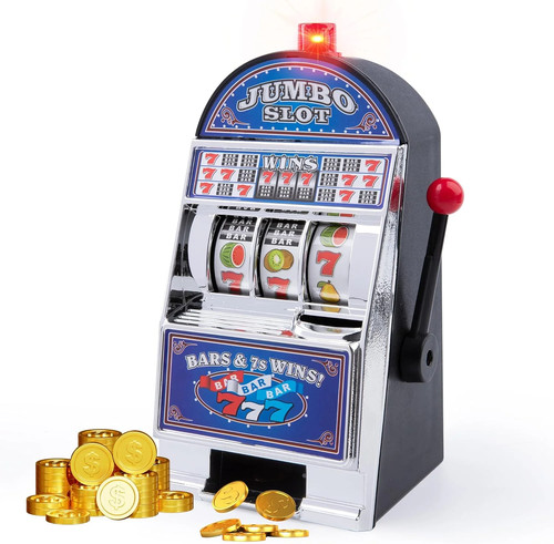 Salvadanaio slot machine - machine, (4,2