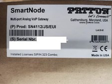 Patton SmartNode  SN4112S/JS/EUI --- NUOVO --- Voip Media Gateway