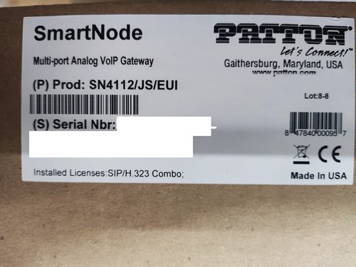 Patton smartnode - patton,