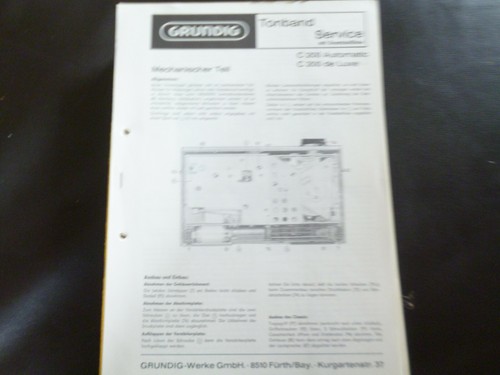 Manuale servizio originale - di,