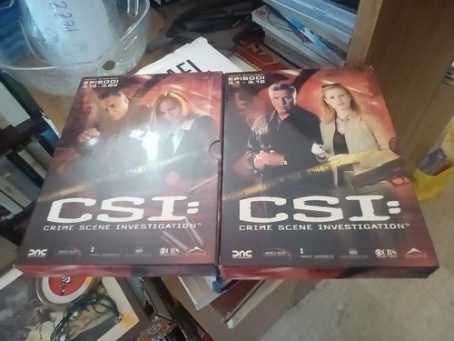 Box dvd csi crime scene - dvd, csi: