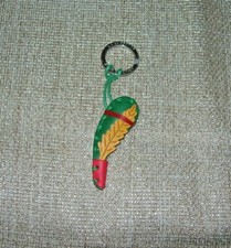 ASSO DI BASTONI A PORTACHIAVI ARTIGIANALE IN CUOIO LA CUOIERIA FATTO A MANO