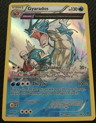 Gyarados full art holo rara - art,