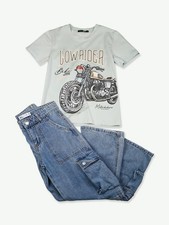 Small Gang Jeans cargo da