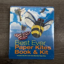 Best Ever Paper Kites Book & Kit Ages 8+ Kite Craft Kit Insects