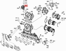 MERCEDES W169 A W245 B VALVOLA
