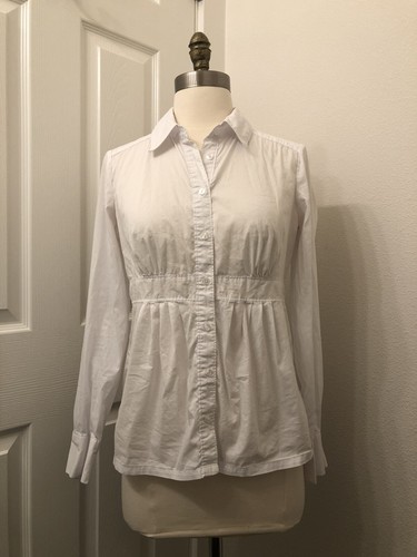 Top babydoll bianco con - a.n.a.,