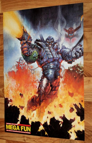 Rarissimo poster mega turrican - poster,