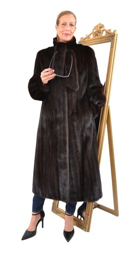 A5951 cappotto visone - cappotto,