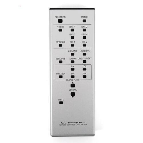 Telecomando audio luxman - audio,