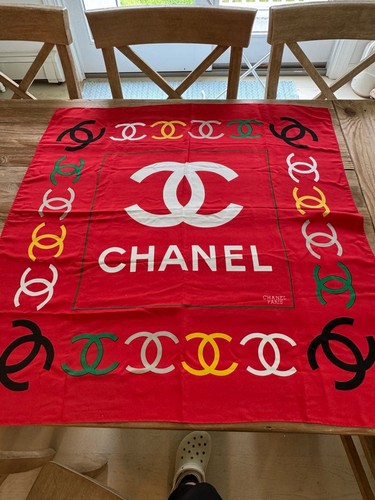 Sciarpa vintage chanel paris - vintage,
