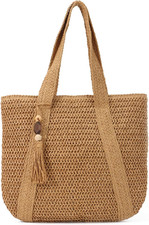 Borse Tote in Rafia per Donna