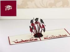 Biglietto d'auguri Origamo Compleanno, generico 3D - LAUREA TOCCO