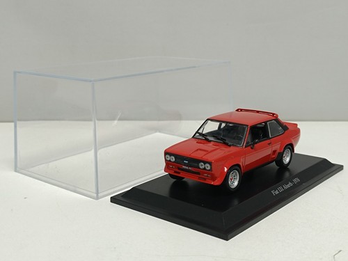 Fiat 131 abarth red rosso - fiat,