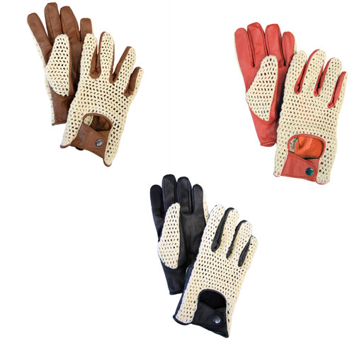 Guanti guida vintage in - guida,