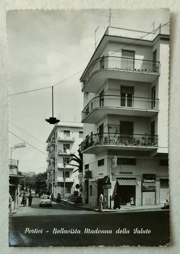 Cartolina portici napoli - cartolina,