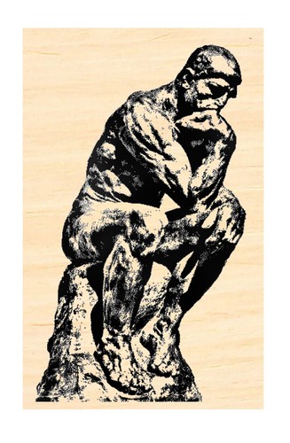 P128 pensatore statua - p128, il