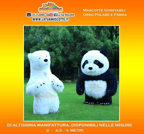 Mascotte gonfiabile orso - mascotte,