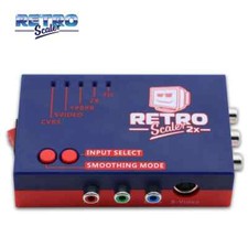 Retro Game Upscaler PS2 N64 NES SNES RetroScaler 2x AV, RCA o S-Video a HDMI