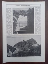 Portofino, Castello San Giorgio, Villa Carnarvon, Richard Knötel, relazione, 1914