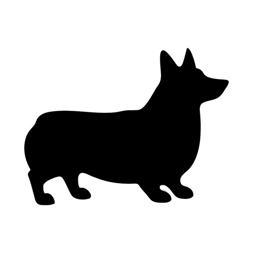 Adesivo pembroke gallese corgi - pembroke,