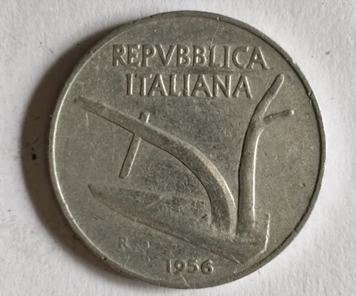 Lire 1956 spiga - 10,