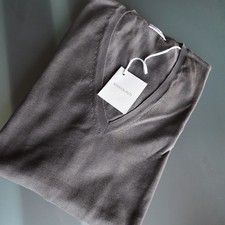 Maglia V  cot.100% colore