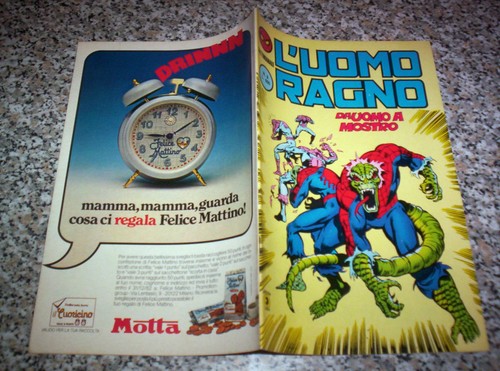Uomo ragno seconda - l'uomo,