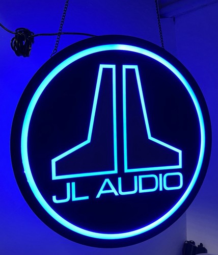 Audio led neon - neon, logo