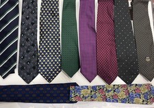Lotto 20 Cravatte 100% Seta