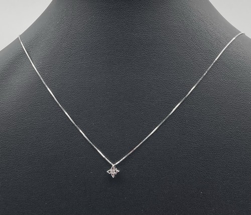 Collana punto luce diamante - punto,