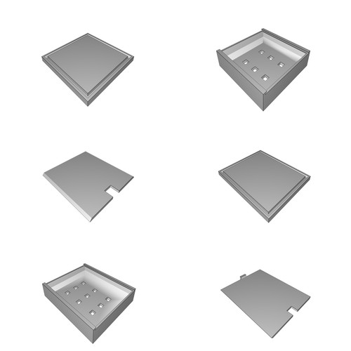 Teca espositore luminoso - espositore,