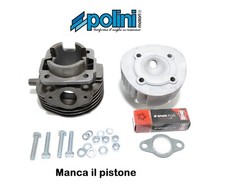 Cilindro testata gruppo termico Polini 47 per Piaggio Vespa Special L N R PK S