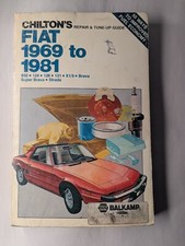 Chilton fiat 1969 - chilton's,