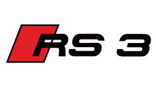 stickers/autocollants logo RS3 RS4 RS5 RS6 RS7 R8 audi