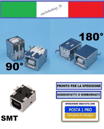 Connettore saldare usb 0 - connettore, a