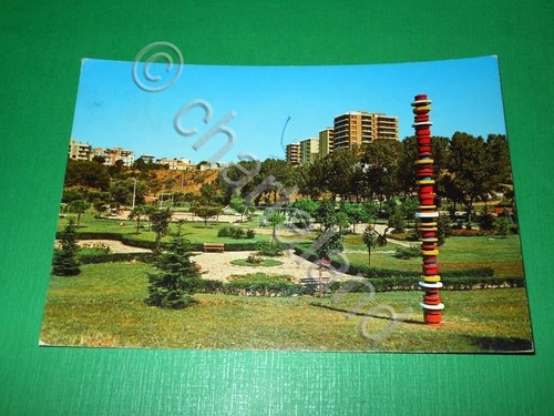 Cartolina termoli villa - termoli,