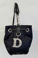Borsa DIOR C D Cristian Dior Limited Edition Originale Con Swarovski Tessuto
