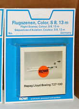 Film pre registrato su bobina AEREO BOEING 727 da inserire nei filmati super 8