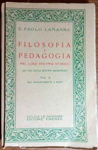 Filosofia peagigia nel loro - e,