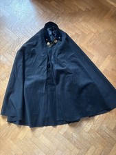 Mantella in panno nero da