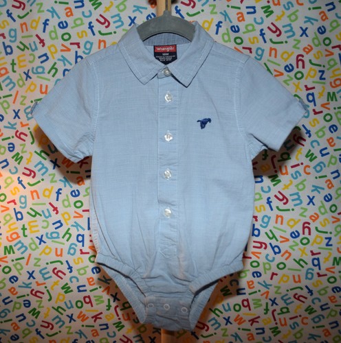 Camicia western blu - , manica