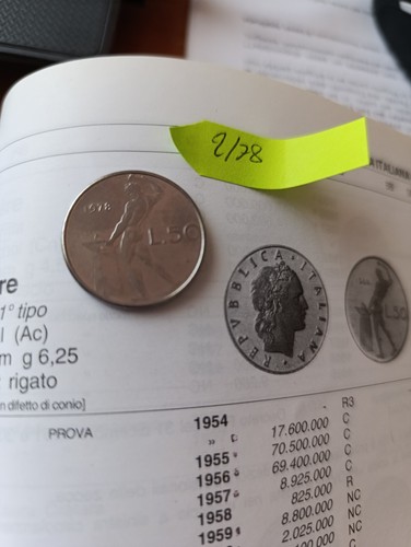 Moneta lire del 1978 - 50,