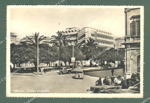 Trapani piazza stazione - piazza,