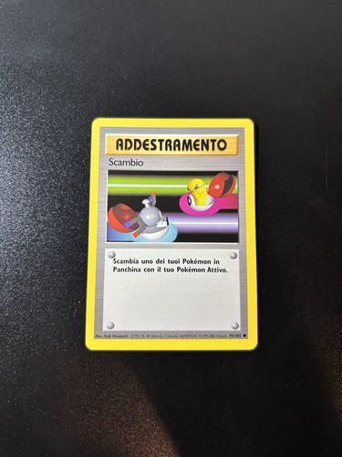 Addestramento scambio 102 - scambio,