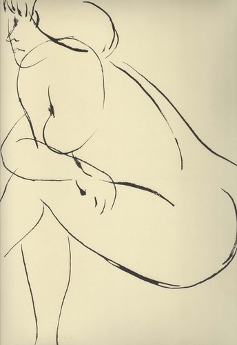 Emilio greco figure assise - greco,