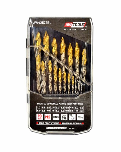 Set punte trapano - 19,